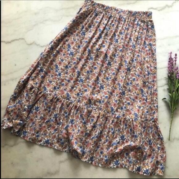 New Rachael Zoe Peasant Floral Skirt - Picture 1 of 6